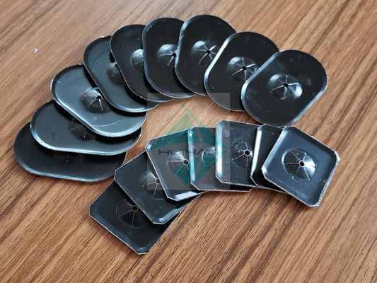 Clavos cuadrados de Mesh Clips Matching J del pájaro del panel solar de la lavadora de fijación del uno mismo