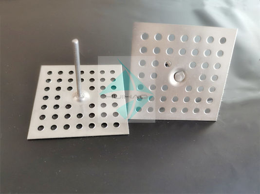 Anclas perforadas selladas del aislamiento del metal de la base 12ga