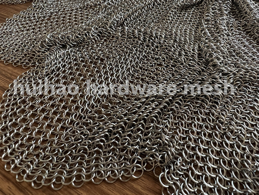 Decoración Drivider de Ring Metal Mesh Drapery For del correo en cadena de 304 Ss
