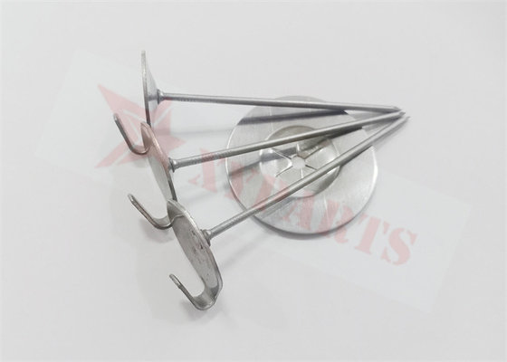 4-1/2” 14 anclas de atadura de acero inoxidables del indicador con las lavadoras de fijación del uno mismo