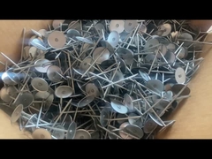 Cómo aislar los conductos de HVAC exteriores mediante pines de soldadura de cabeza de copa de acero galvanizado