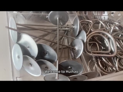 SS 304 anclaje de cordones y lavadora de SS para almohadas aislantes y chalecos aislantes