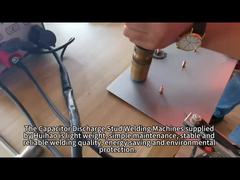 Máquina de soldadura de pernos de descarga del condensador para pernos de M3-M12 o M3-M16